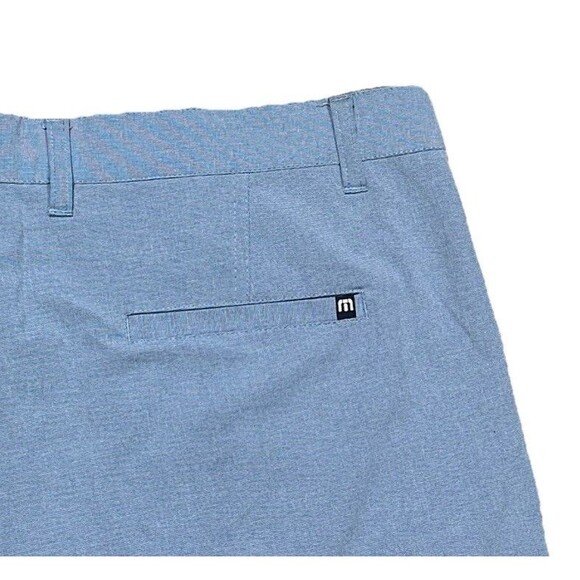 Travis Mathew Performance Golf Shorts Mens 40 Blue Golf Bermuda Stretch 10 in - Picture 5 of 8